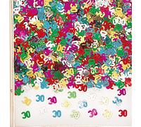 Amscan Confettis de Table Anniversaire 30 Ans - Taille Unique