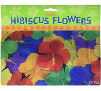 Amscan Confettis en Forme de Fleur Hibiscus hawaïen Multicolore