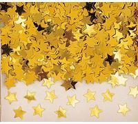 Amscan Confettis étoiles métallisés Or - Taille Unique