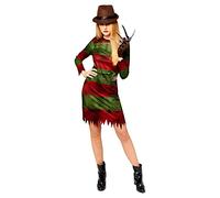 amscan - Costume adulte Freddy Kruger, robe, chapeau, gant, tueur en série, halloween