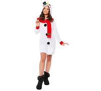 amscan Costume de bonhomme de neige pour femme