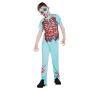 amscan Costume de chirurgien zombie pour enfant de 12 à 14 ans