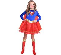 Amscan Costume de déguisement classique Supergirl Supergirl Warner Bros pour 4 à 6 ans, pour 4 à 6 ans (110)