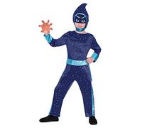 amscan - Costume de ninja de nuit PJ Masks pour enfants, combinaison, chapeau avec masque pour les yeux, accessoire jouet, héros