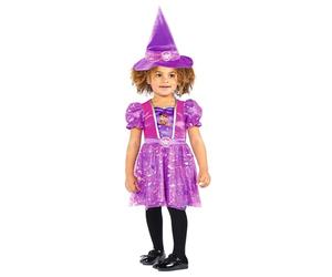 amscan Costume de sorcière pour enfant avec robe de sorcière et chapeau, Paw Patrol Skye Witch, Halloween, Carnaval et déguisement