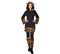 amscan Costume de Tigre pour Femme - Taille 36-38 - Multicolore - Lot de 2