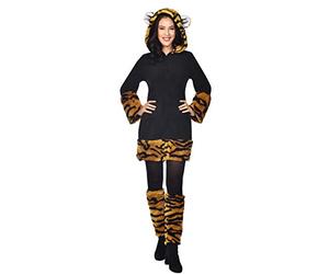 amscan Costume de Tigre pour Femme - Taille 36-38 - Multicolore - Lot de 2