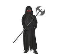 amscan Costume d'Halloween de faucheuse effrayante pour garçon, taille M, avec accessoires inclus