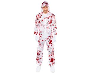 amscan - Costume d'inspecteur de scène de crime sanglante pour homme - Taille : M-XL