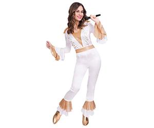 amscan Costume Disco Queen pour Les Femmes de la Taille 14 à 16