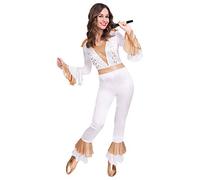 amscan Costume Disco Queen pour Les Femmes de la Taille 8 à 10