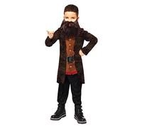 Amscan - Costume enfant Hagrid, Harry Potter, sorcier, Carnaval, Fête à thème, Mardi gras