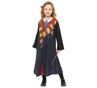 Amscan - Costume enfant Hermione, Poudlard, Harry Potter, Gryffondor, Mage, Sorcier, Carnaval, 146, Noir
