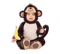 Amscan - Costume enfant petit singe coquin, déguisement bébé, Carnaval, Fête à thème, 92