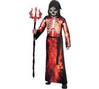 Amscan costume Fire Reaperjunior noir/rouge 6-8 ans 4-pièces Rood G