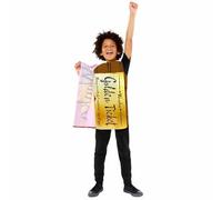 Amscan Costume officiel Roald Dahl Golden Ticket Wonka Bar pour enfant 3-12 ans