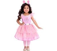 amscan 9905931 Déguisements Fée Peppa Pig Pour Enfants Filles 2-3 Années, Rose