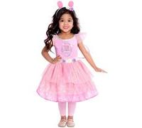 Amscan costume Peppa Fairyfilles rose 4-6 ans 4-pièces Roze G