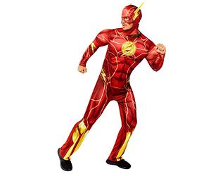 amscan - Costume Warner Bros. The Flash Movie pour homme sous licence officielle Taille : M-XL