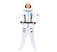amscan Astronaut Costumes Adulte, Homme, 9908690, Blanc, Grande Taille