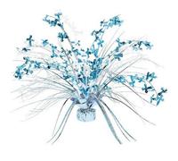 Amscan - Croix - Centre de table pour fêtes SG28085 (taille unique) (Bleu/argent)