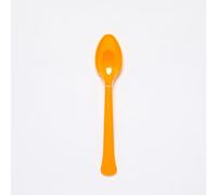 amscan Cuillères écologiques en Plastique réutilisables Orange - 24 pièces