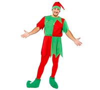 amscan Déguisement de lutin de Noël pour homme - Taille standard - 9912319