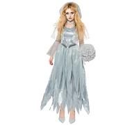 amscan - Déguisement de mariée zombie fantôme pour femme Taille : 36-48