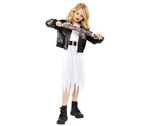 amscan Déguisement de poupée effrayante pour enfants - Costume d'Halloween - Mariée d'horreur - 9914977 (3-4 ans)