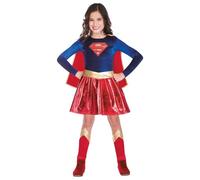 amscan Déguisement de super-héros DC Comics pour enfant - Bleu et rouge - 9908394