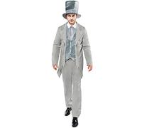 amscan - Déguisement d'Halloween Zombie Ghost Groom pour homme Taille : M-XL