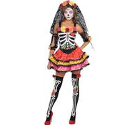 Amscan Deguisement Femme Day of The Dead Señorita - Taille M