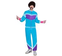 Amscan Deguisement Homme Annees 80 Shell Suit Taille M