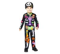 amscan Déguisement officiel Pat' Patrouille squelette pour enfant, Multicolore, 3-4 ans