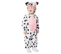 Amscan Déguisement unisexe pour la journée mondiale du livre Dalmatien Junior avec capuche pour bébé