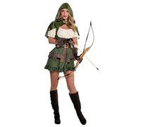 amscan Déguisements Robin Des Bois Robe à Capuche Pour Femmes Adultes