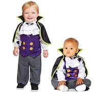 amscan Dinky Dracula Costume d'Halloween pour garçon de 18 à 24 mois