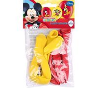 Ballons de baudruche anniversaire : 6 ballons Mickey et ses amis