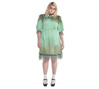 Amscan Dreadful Darling Fantôme Adulte Femmes Grande Taille Halloween Costume