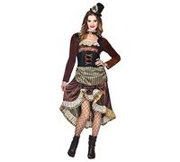amscan Ensemble de 2 Costumes Steampunk pour Femme Taille 36-38