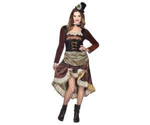 amscan Ensemble de 2 Costumes Steampunk pour Femme Taille 42-44