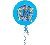 Amscan étoiles 13 Standard hologra Poissons d'écran Ballon Bleu
