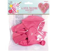 Amscan Europe Gmbh 6 Ballons Latex Magical Unicorn 27,5 Cm/11