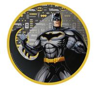 Amscan Assiettes plates en carton Batman Gotham City 8 pièces 23 cm Noir