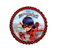 ballon aluminium miraculous ladybug - amscan 3779201 Rouge
