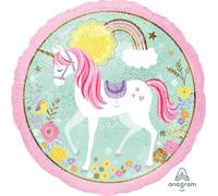 Amscan Europe Gmbh Ballon Rond Holograhique "Magical Unicorn