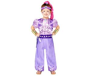 amscan Fairy 9909186 Costume scintillant pour enfants Shimmer and Shine, violet, medium