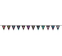 Amscan - Fanion - Drapeau, tea party - Tissu SG38782 (taille unique) (Coloré)