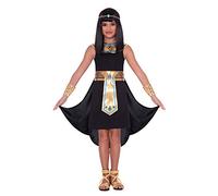 amscan Fille égyptienne de Pharaon d'enfants de Filles dans Le Costume Noir (6-8ans)