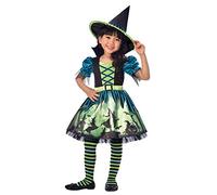 amscan Girls Hocus Pocus Witch Halloween Fancy Dress Costume